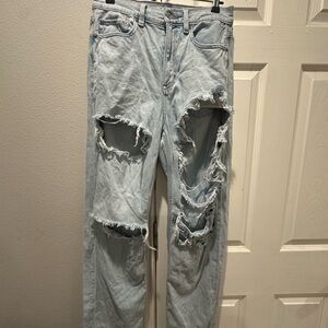American Eagle Outfitters Light Blue Denim